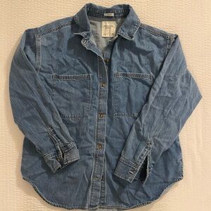 Abercrombie Oversized Denim Shirt